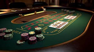 Roulette wheel siap untuk putaran baru dengan dealer Pretty Gaming
